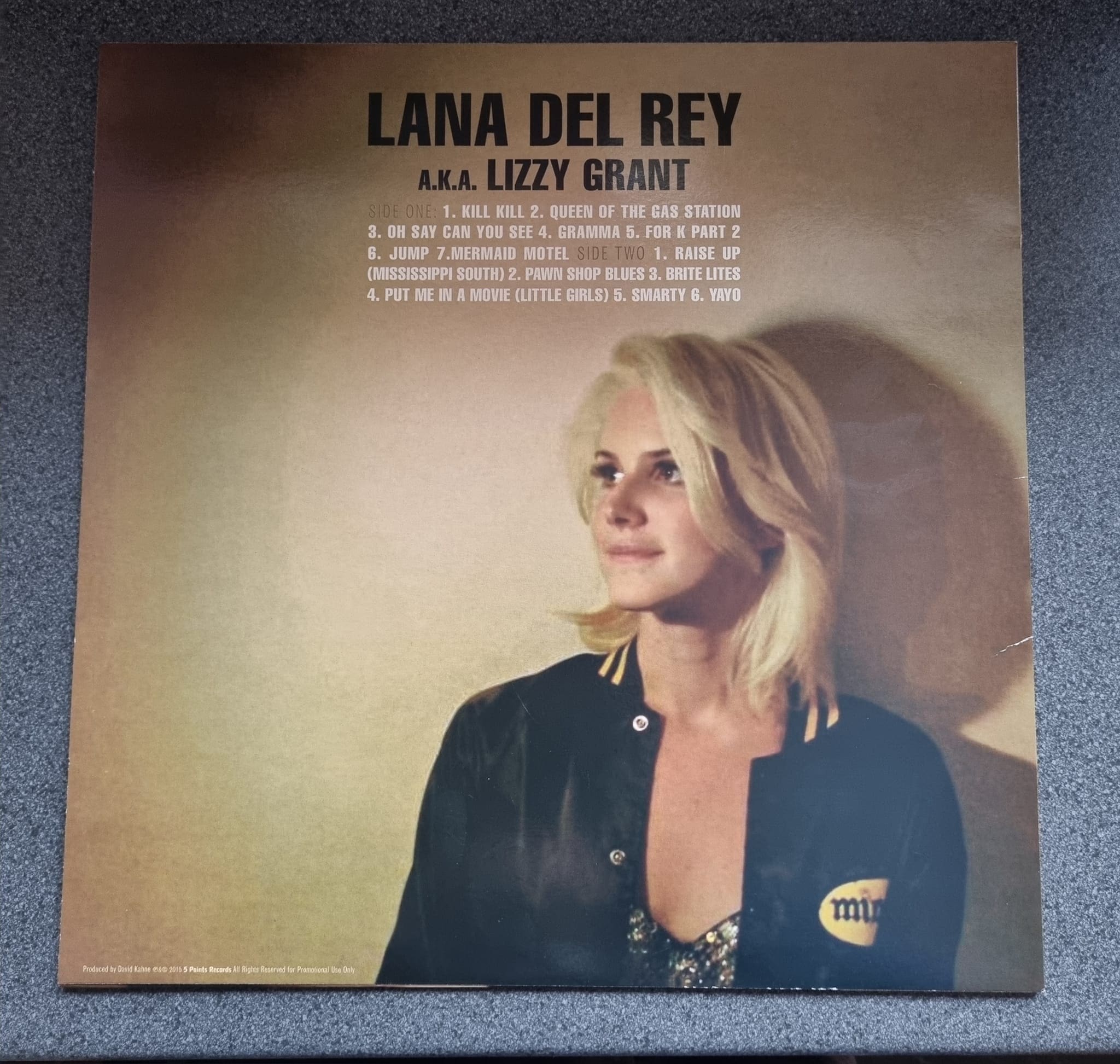 Lana Del Rey - A.K.A Lizzy Grant(Coloured Vinyl) LP Record Vinyl
