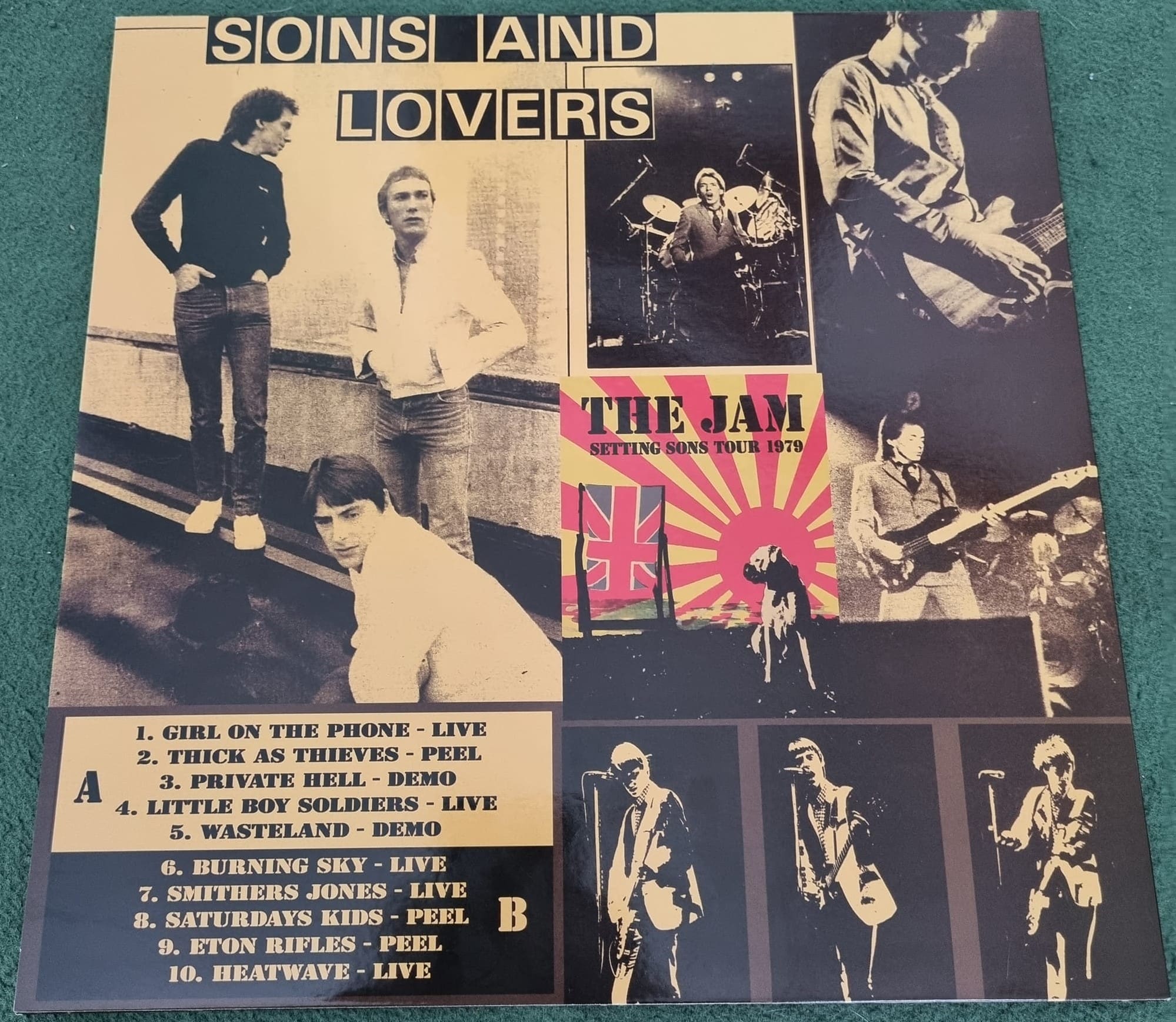 The Jam-Alternate Setting Sons -LIVE-DEMO-PEEL (RECORD VINYL LP
