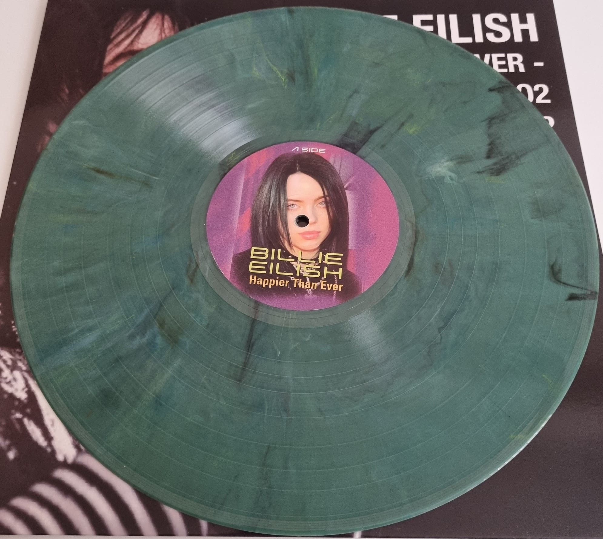 Billie Eilish -Happier Than Ever Live London 2022 LP Vinyl record